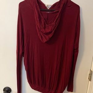 Burgundy long sleeve